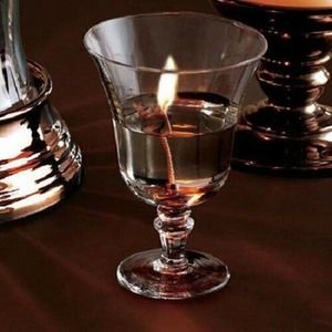 PartyLite Classico Nuovo Glass Votive‎ Candle Holder Retired Rare P13C/P9866